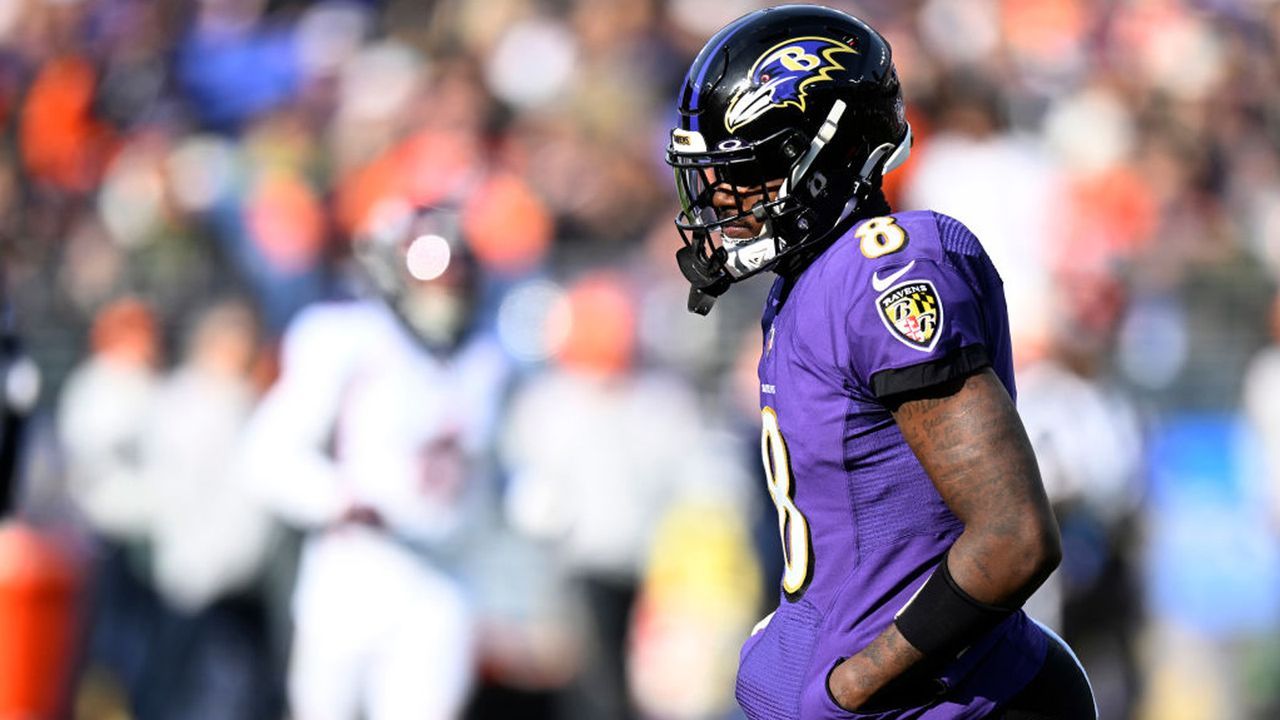 Lamar Jackson (Baltimore Ravens) - Bildquelle: 2022 Getty Images