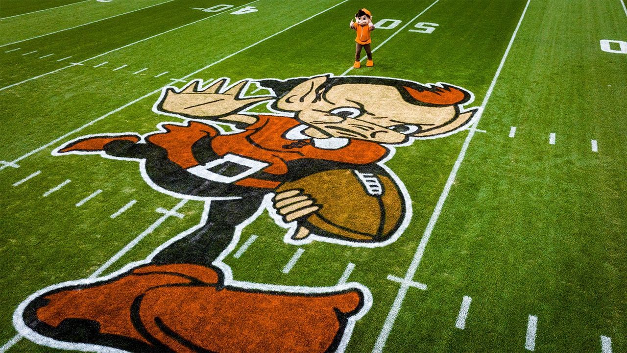 "Brownie the Elf" - Cleveland Browns stellen neues Spielfeld-Logo vor 