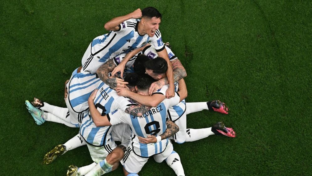 Weltmeisterschaft Argentiniens WMHelden in Buenos Aires gelandet Ran