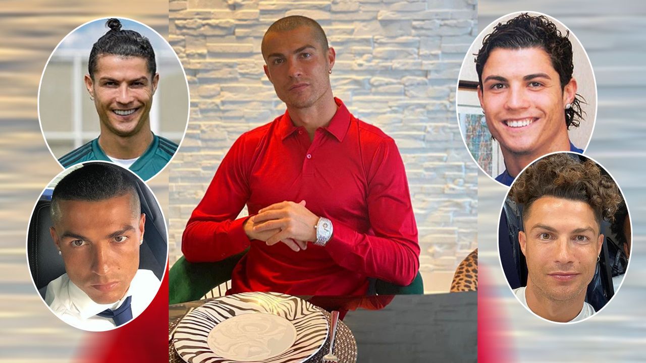 Jetzt Mit Glatze Die Frisuren Von Cristiano Ronaldo