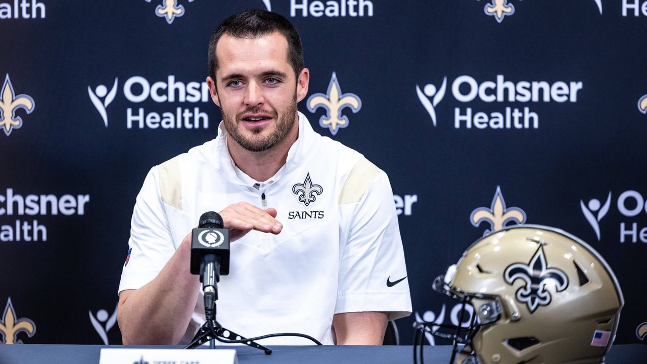 Derek Carr (New Orleans Saints) - Bildquelle: IMAGO/USA TODAY Network