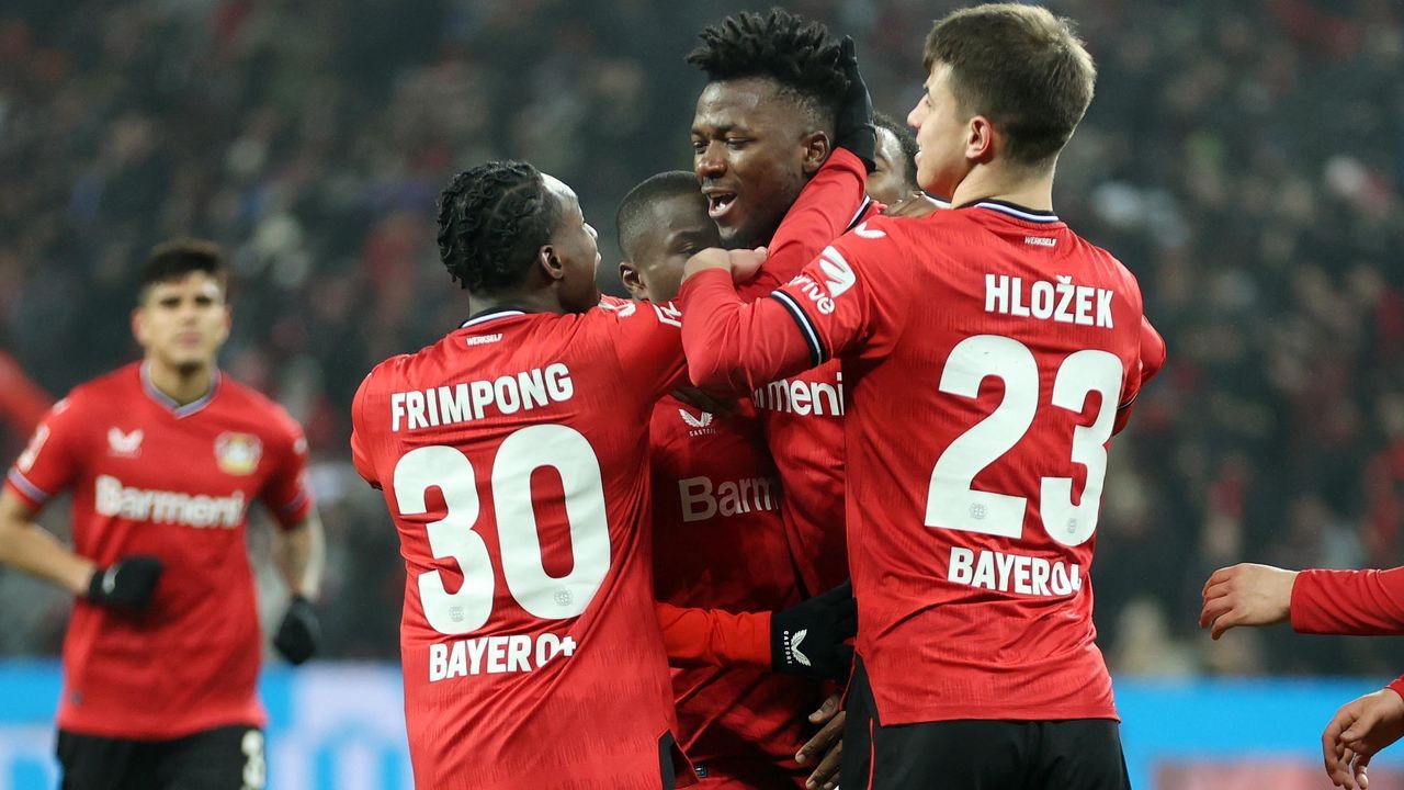 Platz 4: Bayer 04 Leverkusen  - Bildquelle: 2023 Getty Images