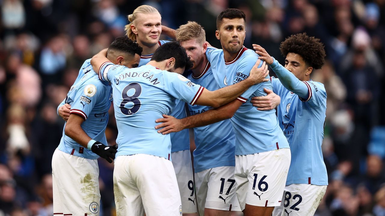 Platz 3: Manchester City - Bildquelle: 2023 Getty Images