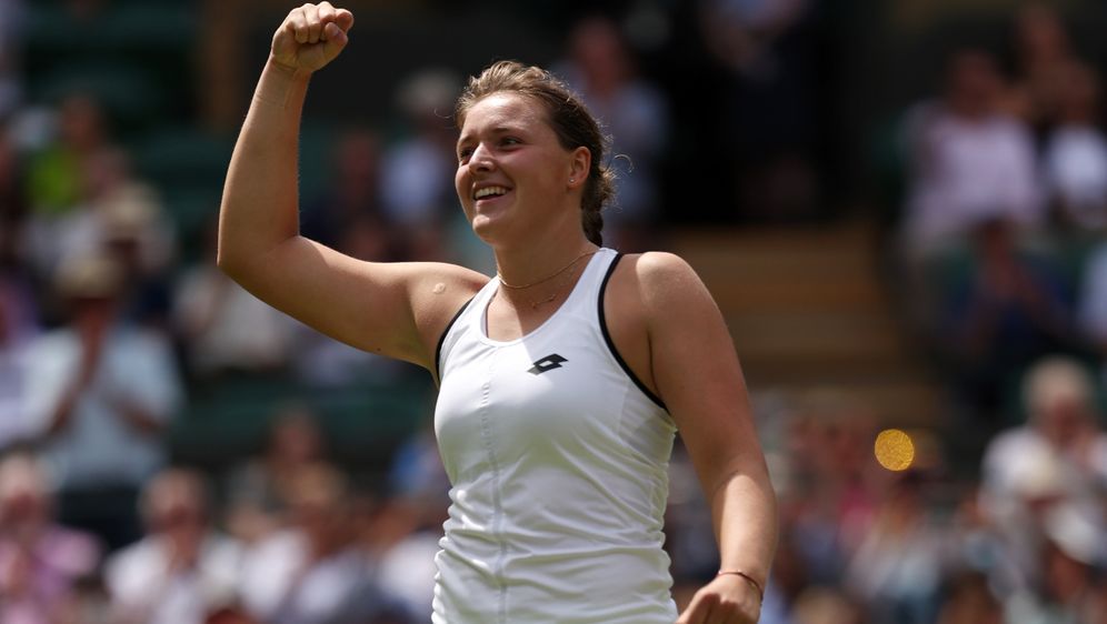 Jule Niemeier ist bei ihrer ersten Wimbledon-Teilnahme gleich in die 3. Rund... - Bildquelle: Getty Images