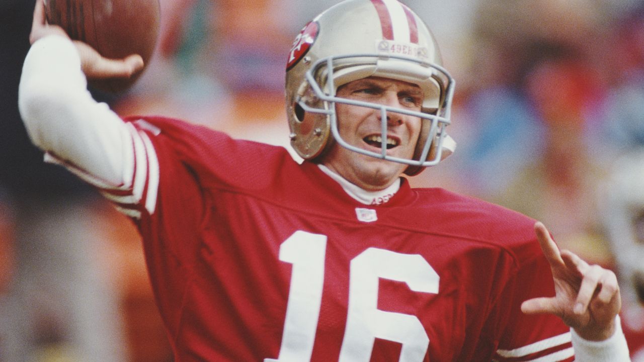 Platz 4: Joe Montana - Bildquelle: 2018 Getty Images