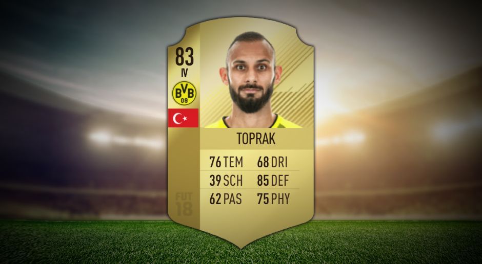 IV: Ömer Toprak – Borussia Dortmund - Bildquelle: EA Sports