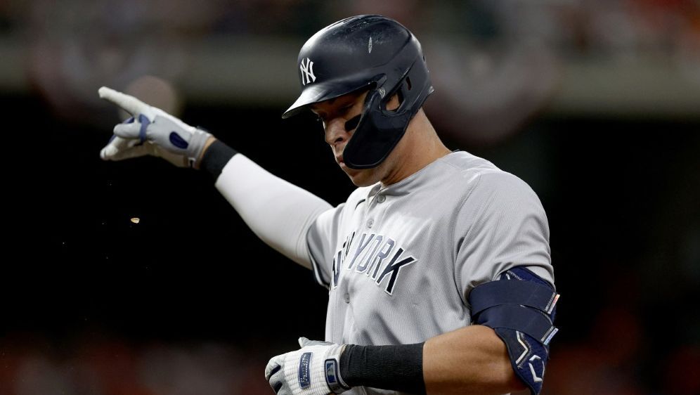 Superstar Aaron Judge verlängert bei den Yankees - Bildquelle: AFP/GETTY IMAGES /SID/TOM PENNINGTON