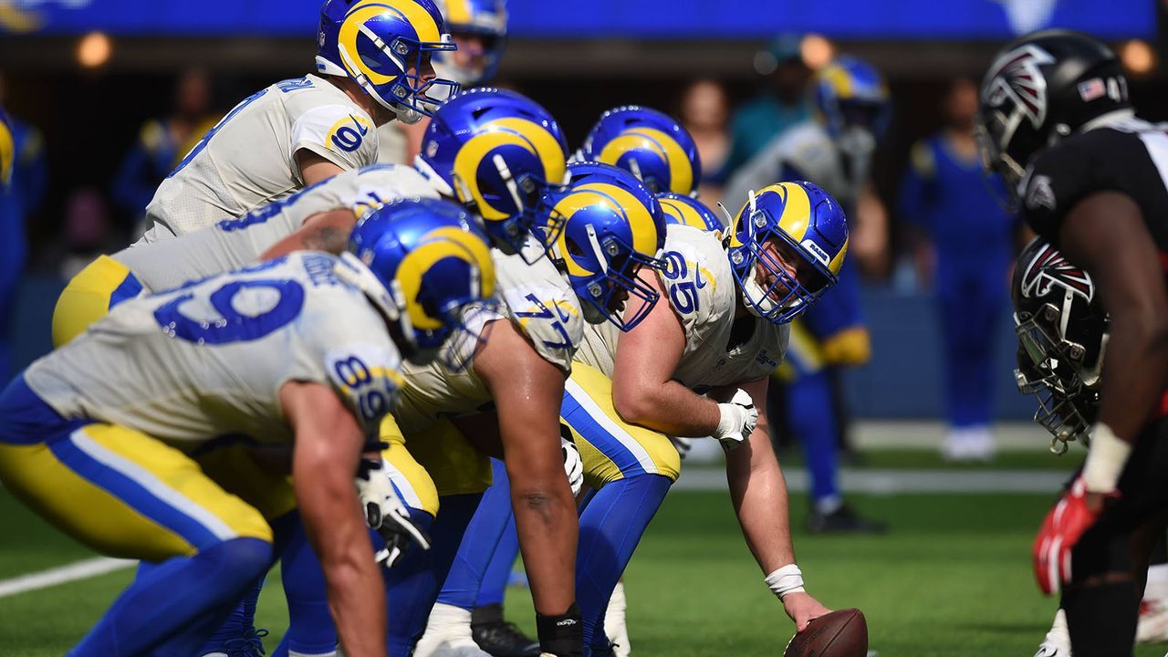 Rams haben nur sieben gesunde O-Liner, nur drei von ihnen spielen seit Saisonbeginn in Los Angeles - Bildquelle: IMAGO/Icon Sportswire