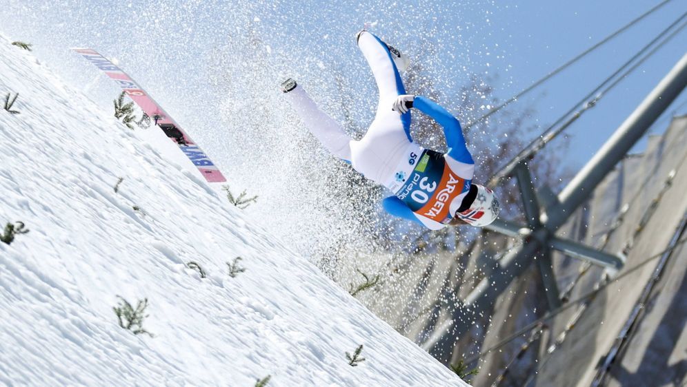 Skifliegen: Daniel Andre Tande in Planica schwer gestürzt