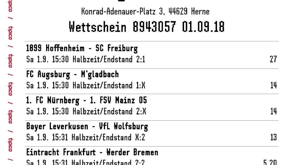 Bundesliga Tipper Aus Herne Raumt 250 000 Euro Ab