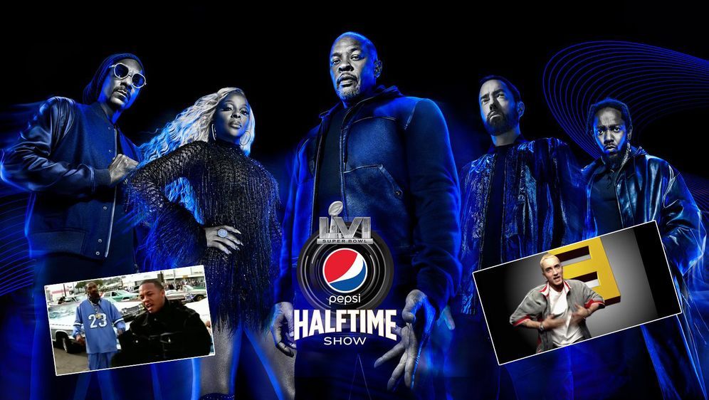 Super Bowl 56 Die Grossten Hits Von Eminem Dr Dre Snoop Dogg