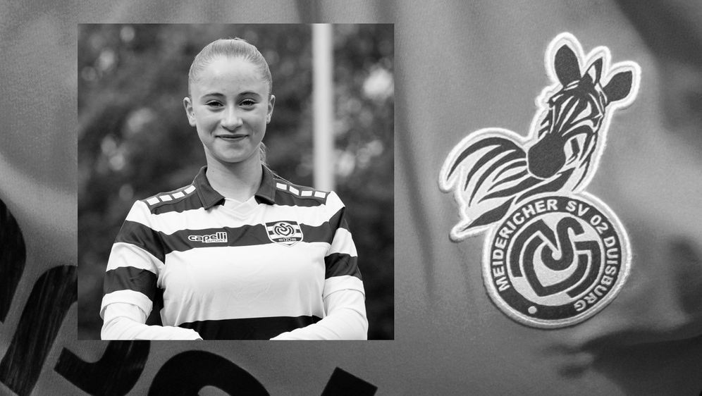 Nachwuchsspielerin Charlotte Vellar vom MSV Duisburg ist im Alter von 16 Jah... - Bildquelle: Imago/twitter.com/MSVDuisburg