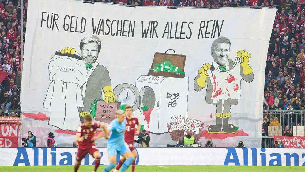 Bayern-Fans machen gegen Vereinsspitze mobil - Bildquelle: 2021 imago