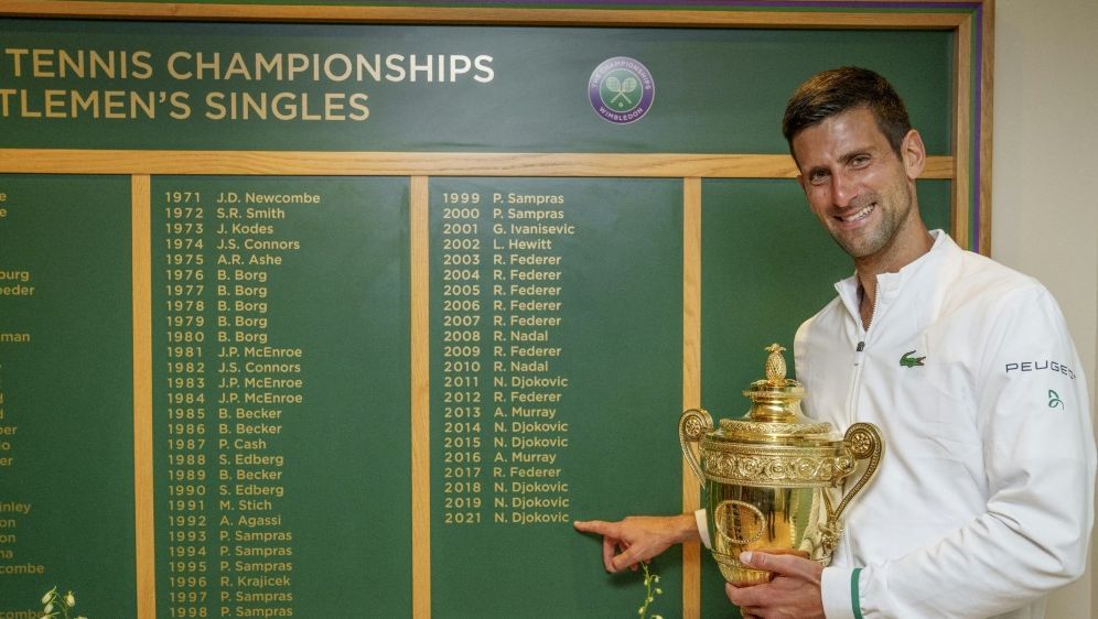 Wimbledon Djokovic Nach Historischem Wimbledonsieg Selbstbewusst Halte Mich Fur Den Besten Ran