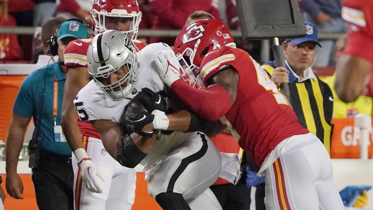 Irre Raiders-Stats: Vier Pleiten trotz Halbzeit-Führungen - Bildquelle: IMAGO/USA TODAY Network