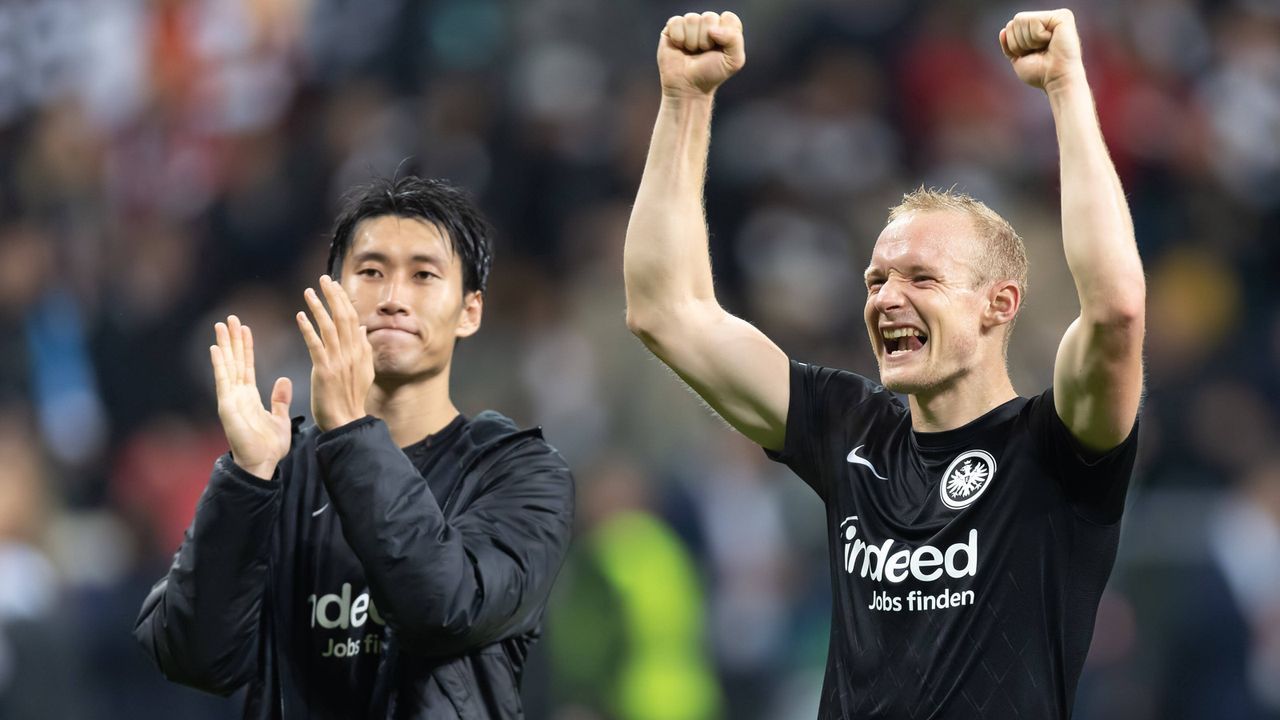 Platz 7: Eintracht Frankfurt - Bildquelle: IMAGO/Kessler-Sportfotografie