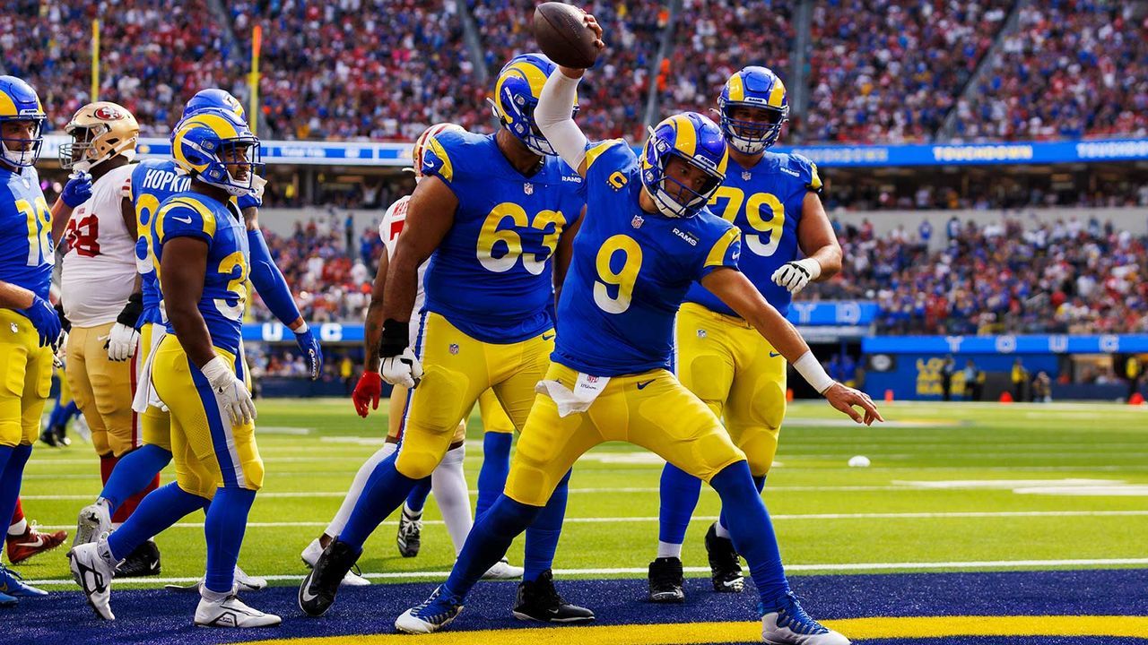 13. (geteilt) Los Angeles Rams – Matthew Stafford - Bildquelle: IMAGO/Icon Sportswire