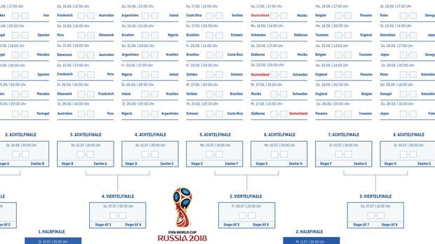 Wm 2018 Russland Spielplan Ergebnisse Und Tabellen Ran De