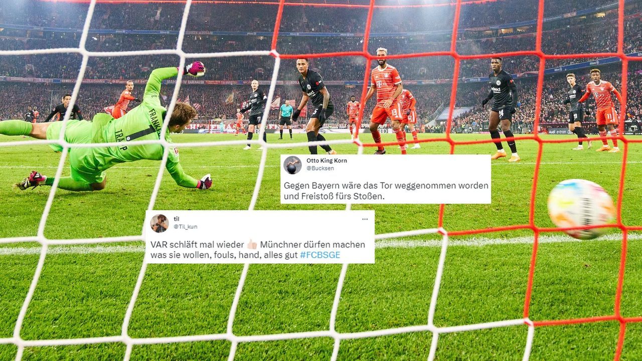 Eintracht-Fans sauer - Bildquelle: Twitter/Imago