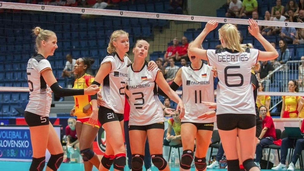 Volleyball Volleyball Em Dvv Frauen Feiern Zweiten Sieg Im Zweiten Spiel Ran