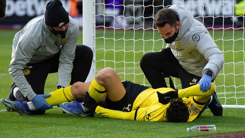 Kai Havertz verletzt sich gegen West Ham. - Bildquelle: Imago Images