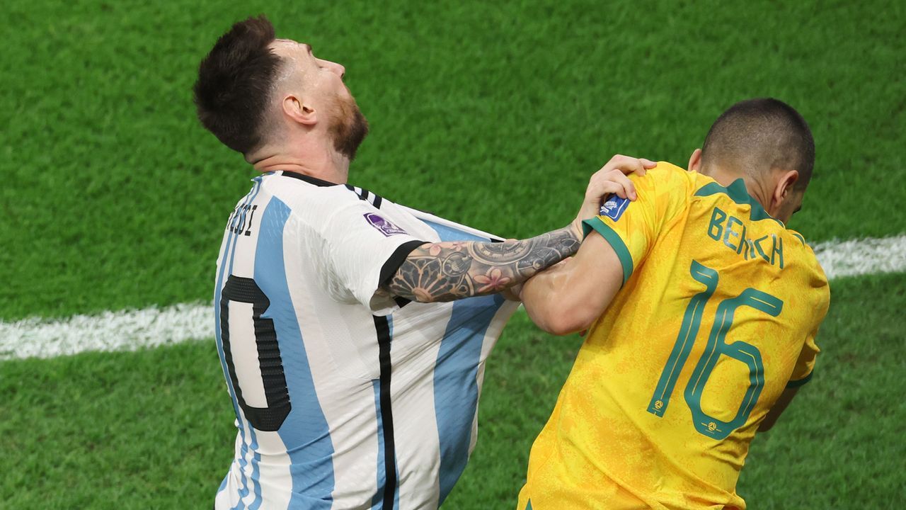 Messi-Watch: So schlug sich Argentiniens Superstar gegen Australien - Bildquelle: 2022 Getty Images