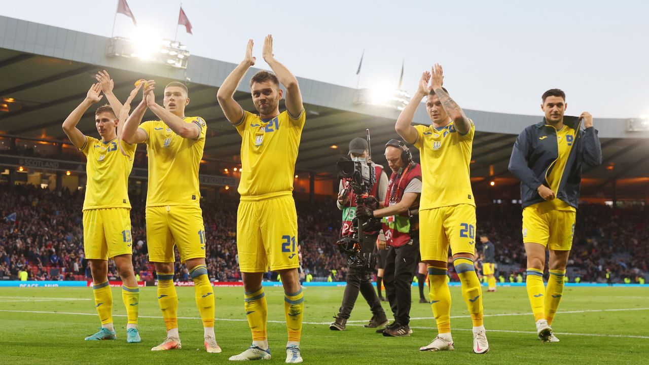 Ukraine trifft im Playoff-Finale auf Wales - Bildquelle: 2022 Getty Images
