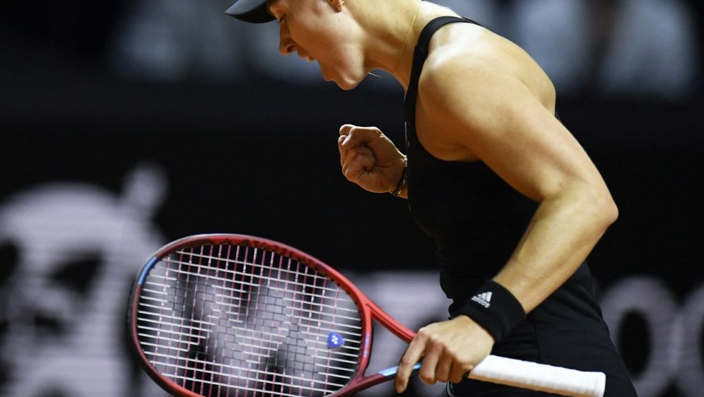 Angelique Kerber steht im Halbfinale - Bildquelle: AFP /SID/THOMAS KIENZLE