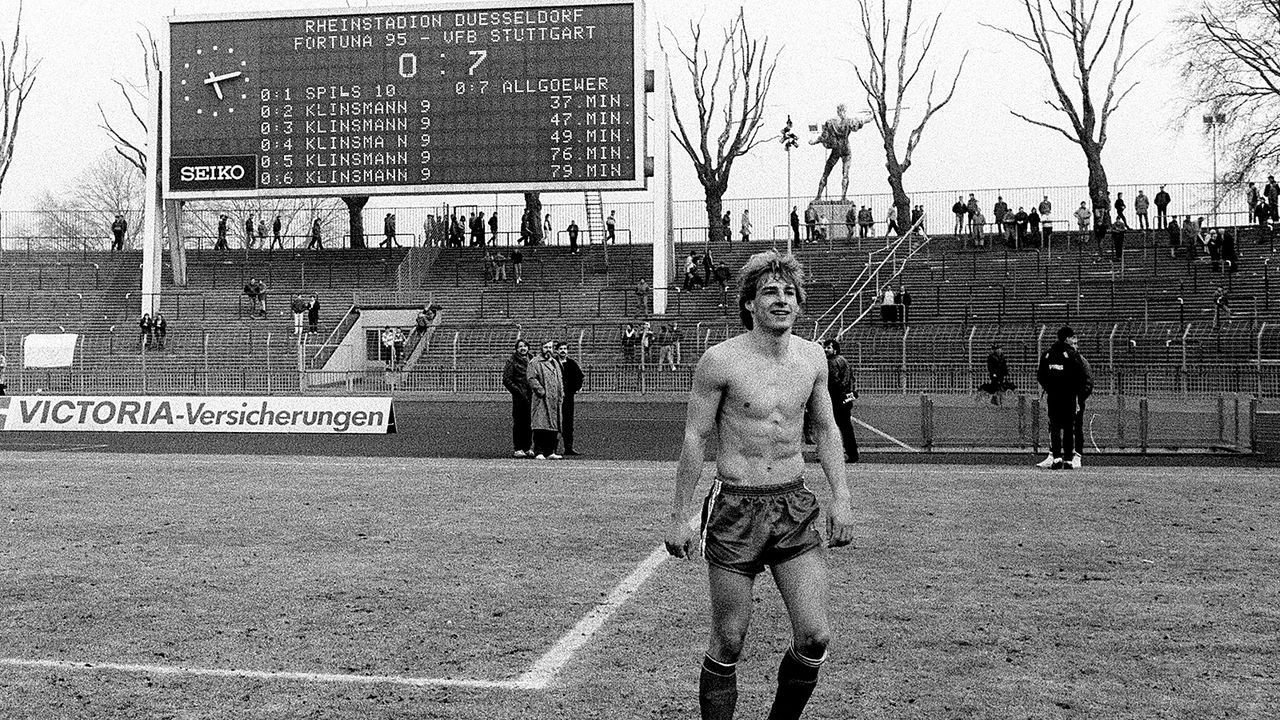 Fortuna Düsseldorf - VfB Stuttgart 0:7 (15. März 1986) - Bildquelle: imago