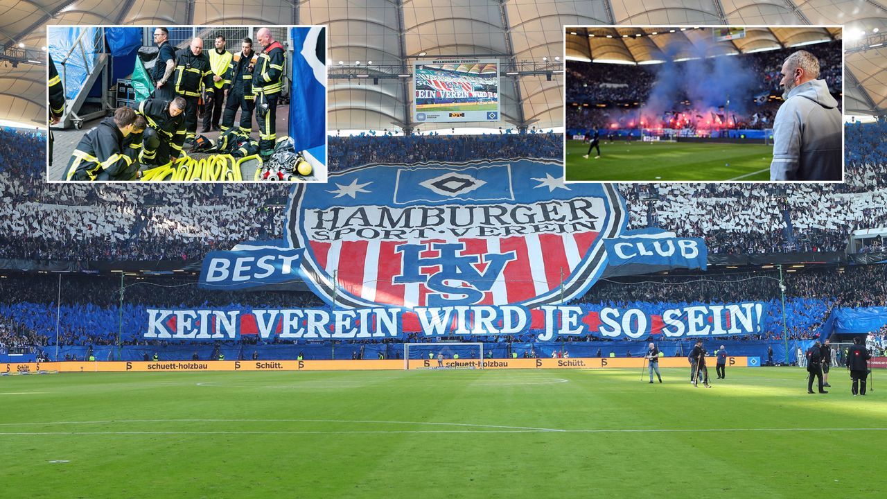 HSVSt. Pauli Die besten Bilder zum ZweitligaDerby an der Elbe