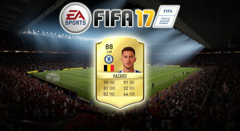 FIFA 17: Eden Hazard (FC Chelsea) - Bildquelle: EA Sports