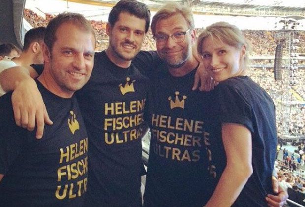 Jürgen Klopp als Helene-Fischer-Ultra - Bildquelle: twitter @Lisa_2303
