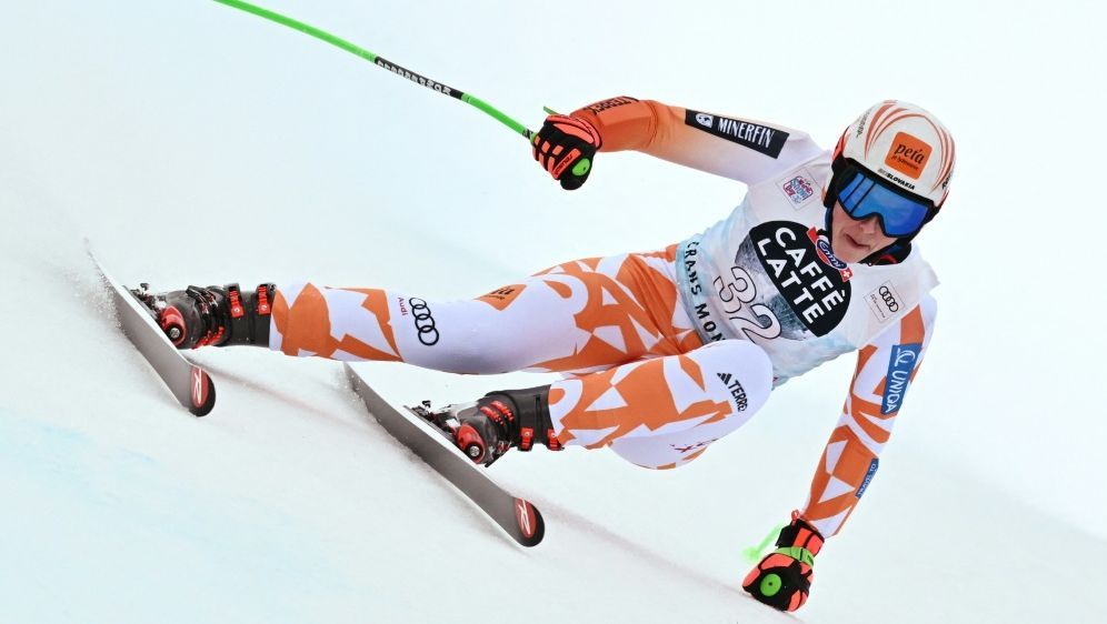 Petra Vlhova führt im Slalom - Bildquelle: AFP/SID/FABRICE COFFRINI