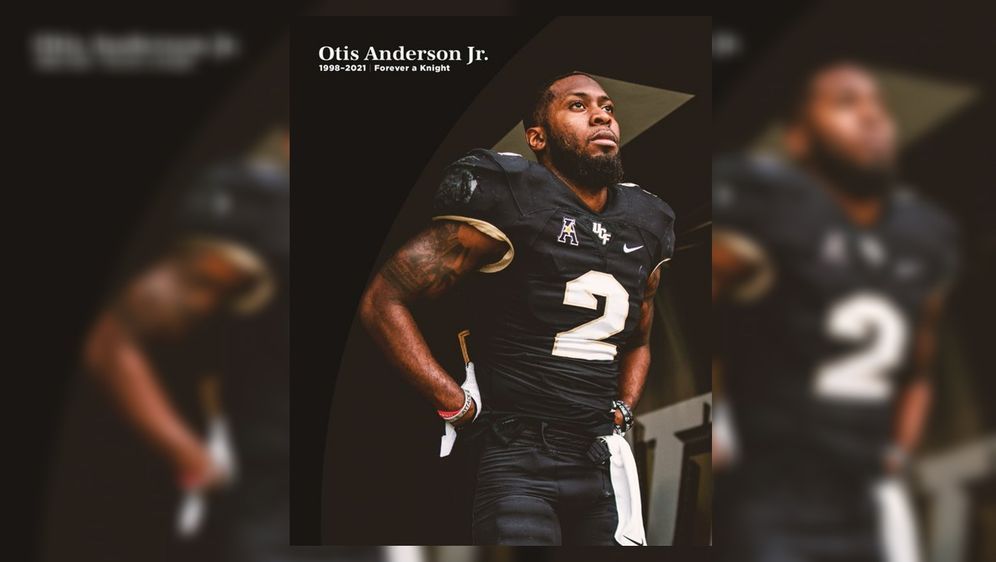 Otis Anderson Jr. wurde im Alter von nur 23 Jahren erschossen - Bildquelle: https://twitter.com/UCF_Football