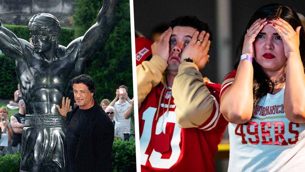 Der Fluch der Rocky-Statue trifft die Fans der 49ers. - Bildquelle: Imago Images