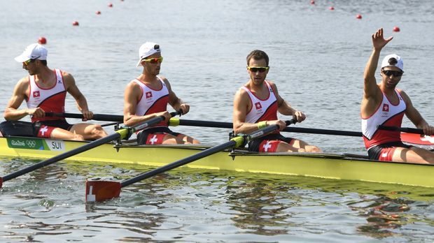 Olympia - Rudern: Schweiz Olympiasieger im Vierer ohne Steuermann - Ran