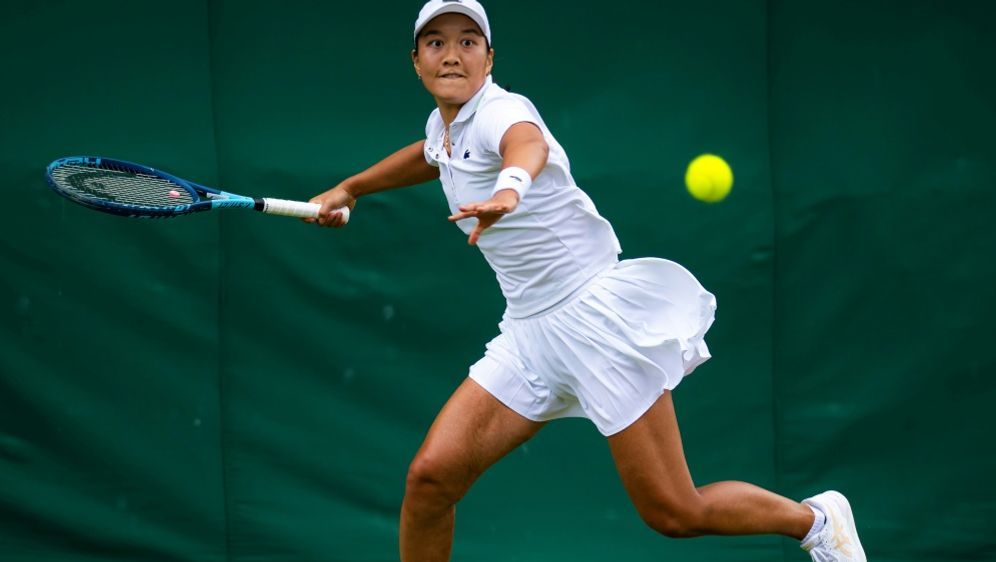 Harmony Tan zieht ins Achtelfinale von Wimbledon ein - Bildquelle: FIRO/FIRO/SID/