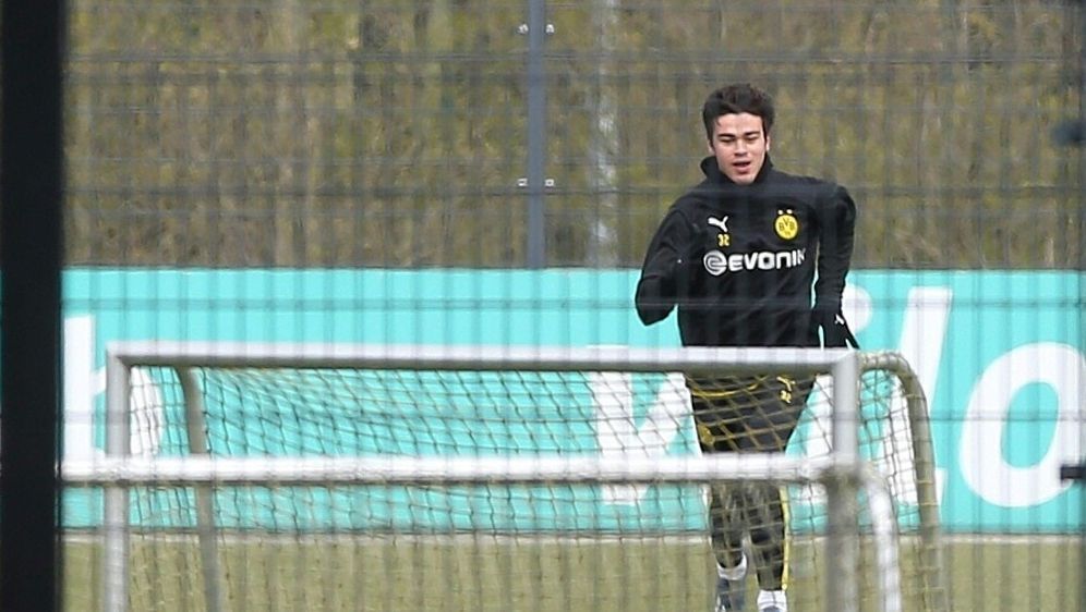 Wieder im Dortmund-Training: Giovanni Reyna - Bildquelle: FIRO/FIRO/SID/