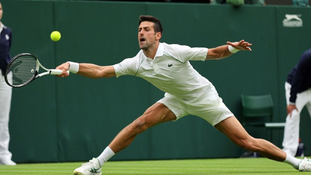 Djokovic unterliefen ungewöhnlich viele Fehler - Bildquelle: AFP/SID/ADRIAN DENNIS