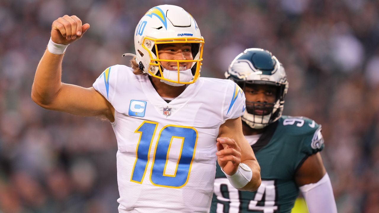 Justin Herbert (Los Angeles Chargers) - Bildquelle: 2021 Getty Images