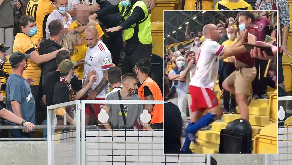 Nach Pokal Aus Hsv Profi Toni Leistner Geht Auf Dresden Fan Los