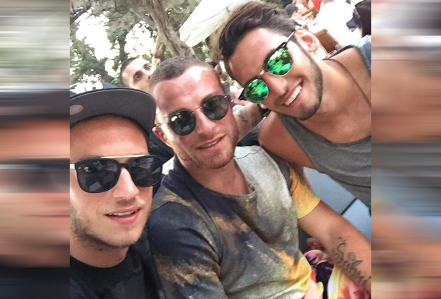 Marko Arnautovic, Gökhan Töre und Hakan Calhanoglu - Bildquelle: Instagram/@gtore_7