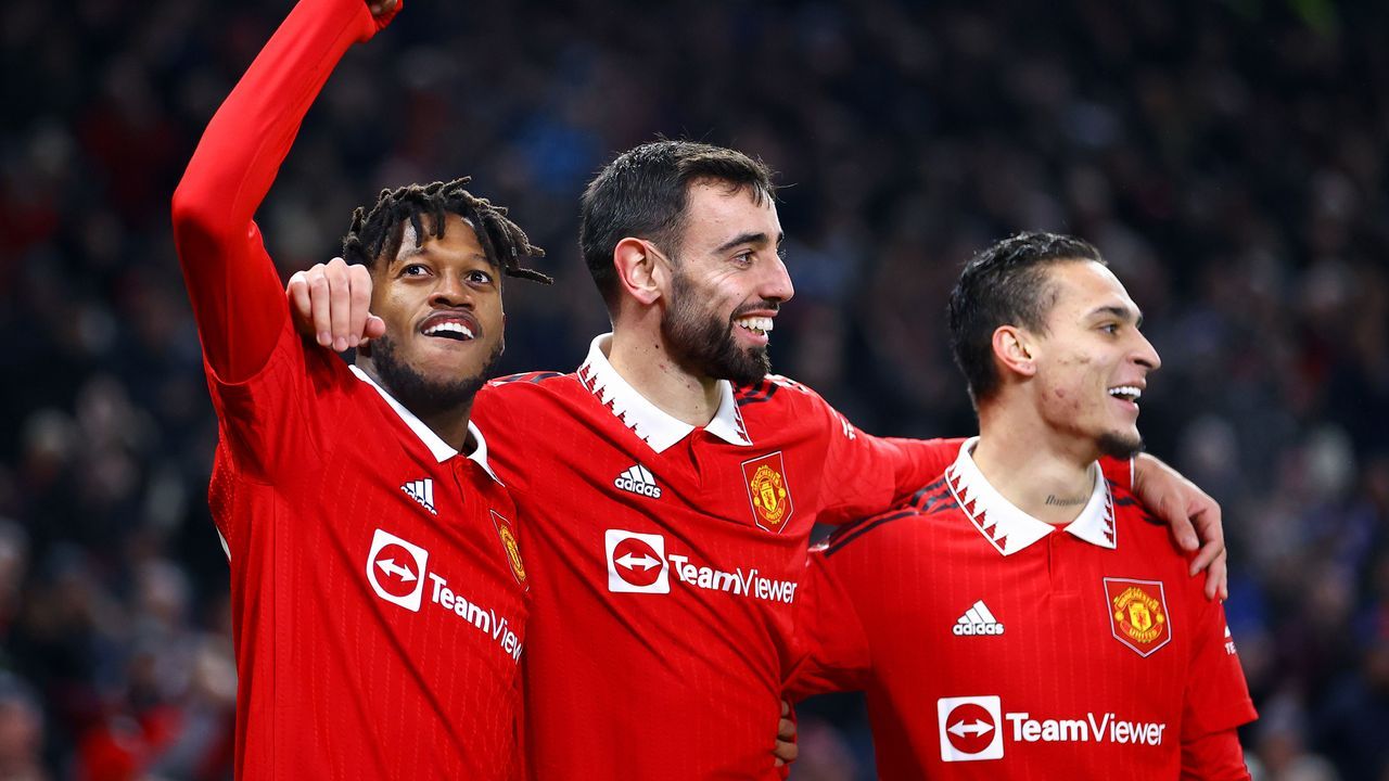 Platz 1: Manchester United - Bildquelle: 2023 Getty Images