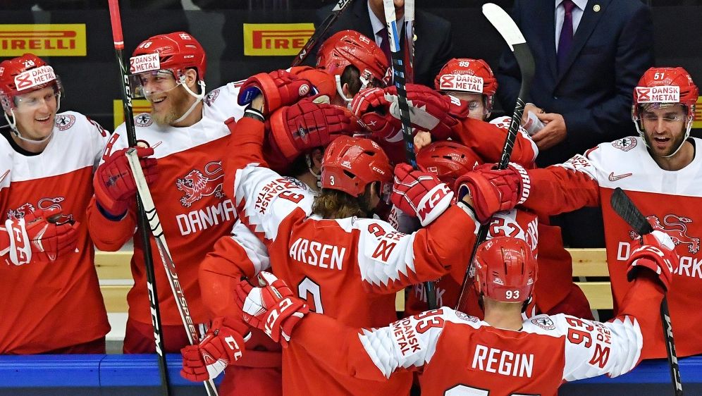 Eishockey-WM: Dänemark auf dem Weg ins Viertelfinale