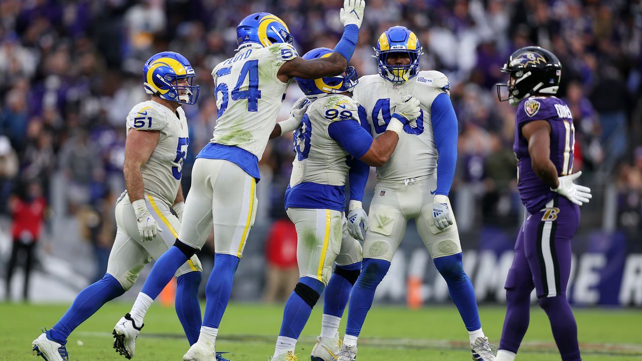 Platz 5: Los Angeles Rams (12-5, Vorwoche: Platz 5) - Bildquelle: 2022 Getty Images