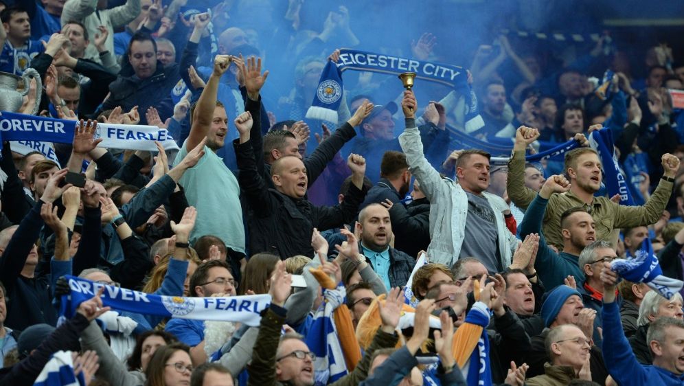 Meister Leicester feiert am 16. Mai mit seinen Fans