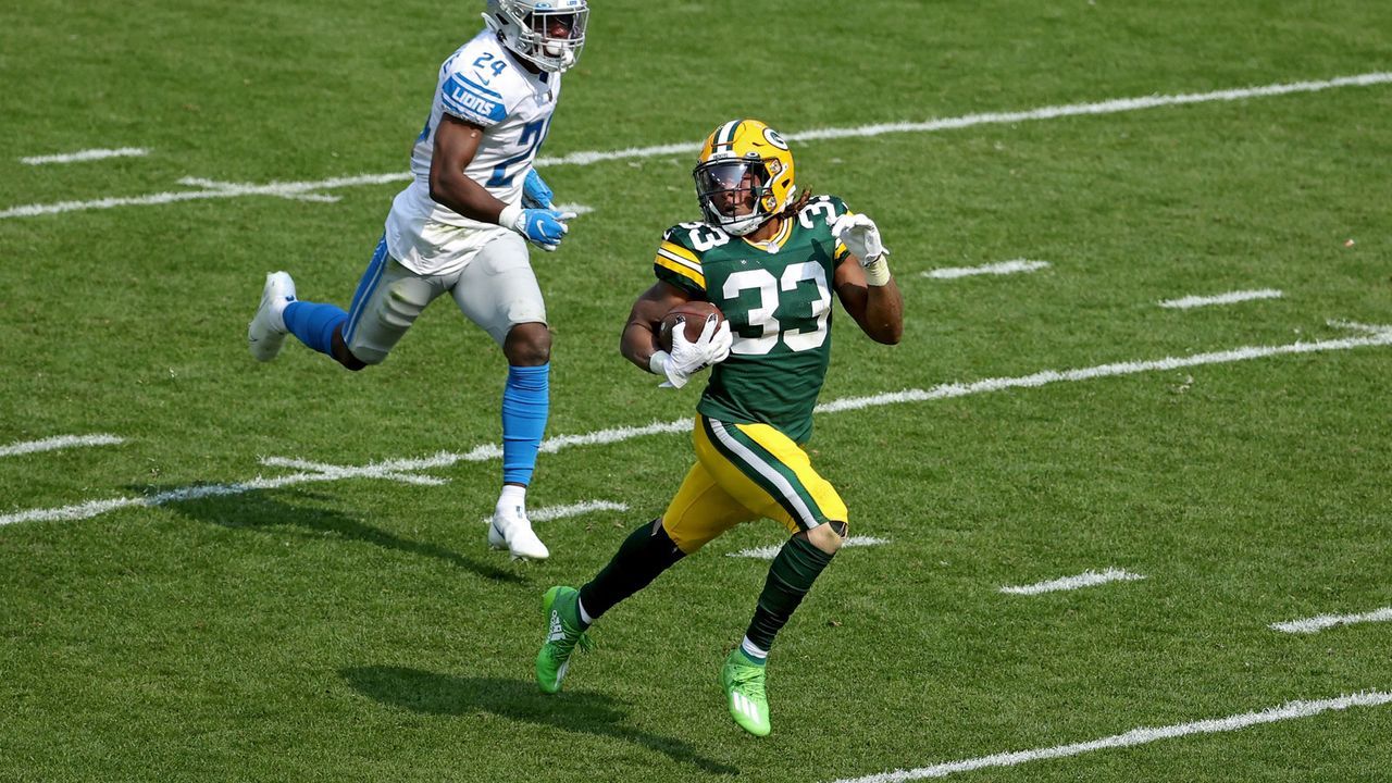Running Back: Aaron Jones (40 Punkte) - Bildquelle: 2020 Getty Images