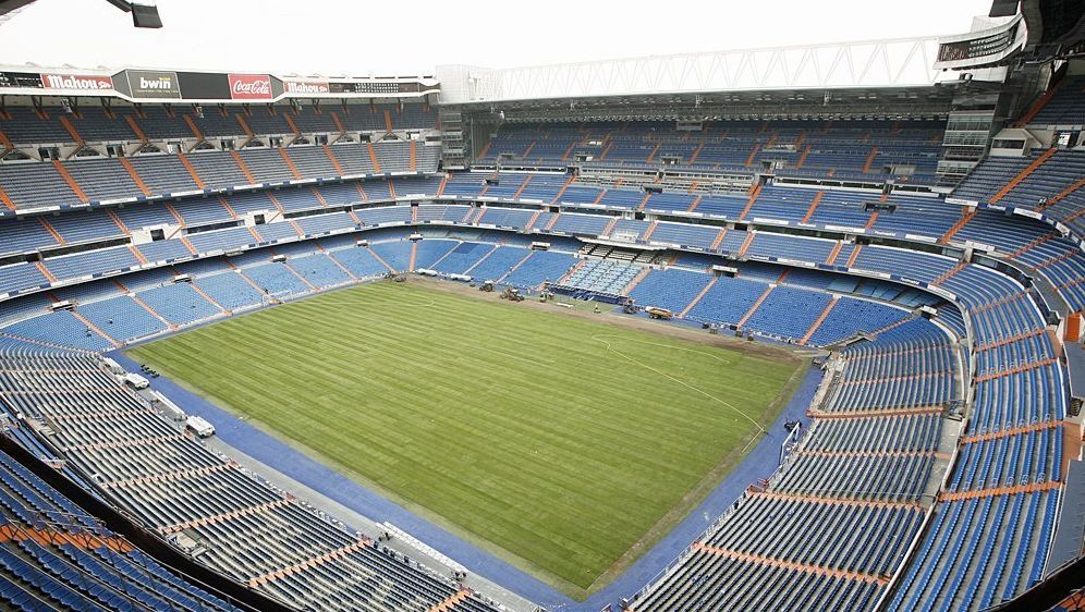 Real Bernabeu Stadion Vor Umbenennung