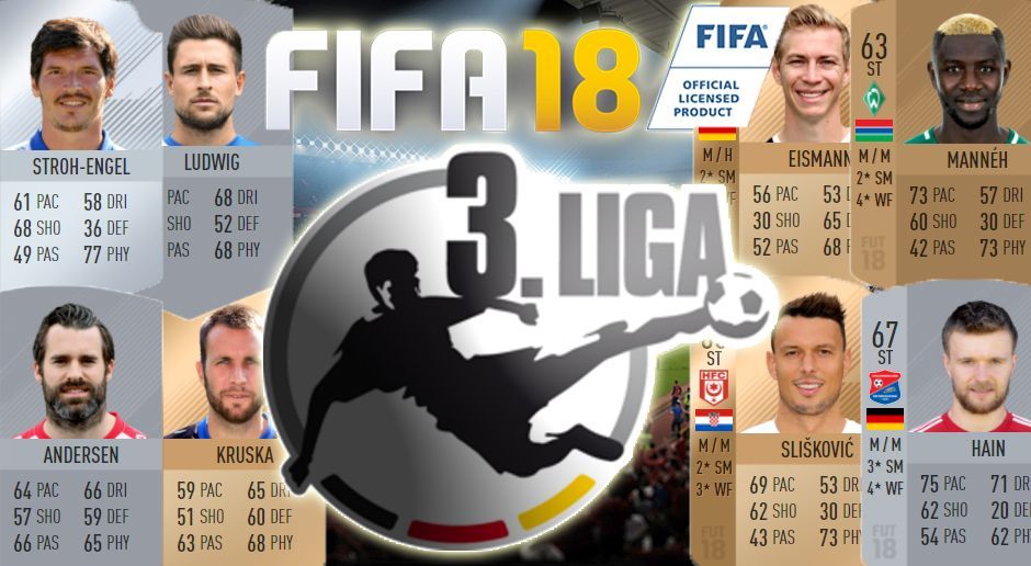 FIFA 18: Die  3. Liga - Bildquelle: EA Sports