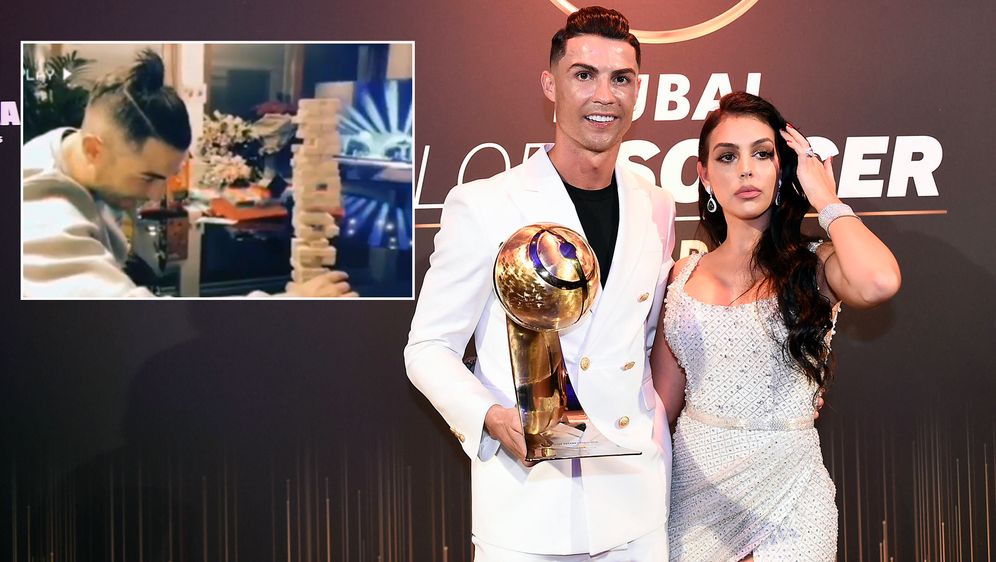 Bei Jenga Cristiano Ronaldo Zieht Modelfreundin Georgina Eiskalt Ab